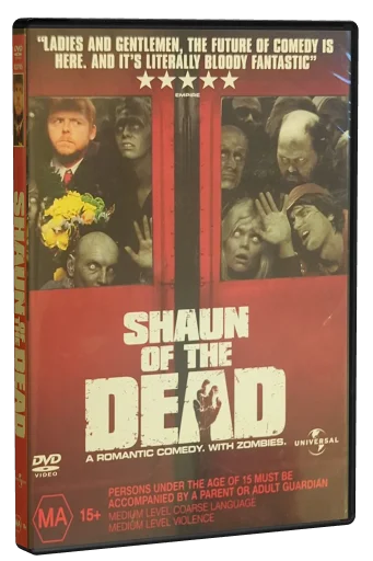 Shaun of the Dead DVD, Universal Studios