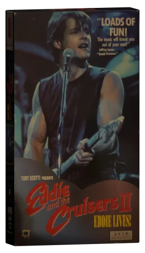 Eddie and the Cruisers II: Eddie Lives! VHS, Avid Home Entertainment