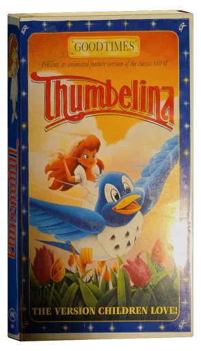 Thumbelina VHS, GoodTimes Home Video