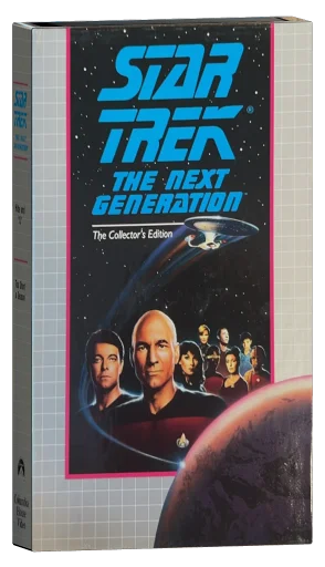 Star Trek: The Next Generation VHS, Columbia House Video