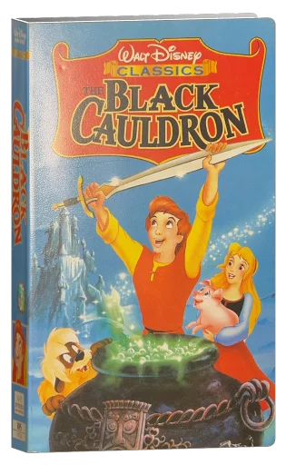 The Black Cauldron VHS, Walt Disney Home Video