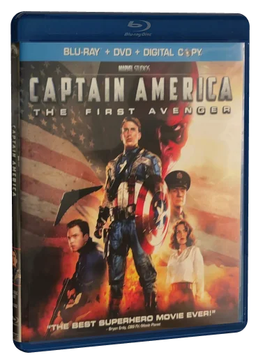 Captain America: The First Avenger Blu-ray, Paramount Pictures