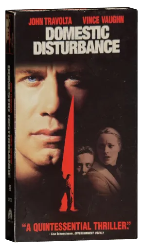 Domestic Disturbance VHS cover