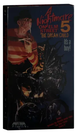 A Nightmare on Elm Street: The Dream Child VHS, Media Home Entertainment