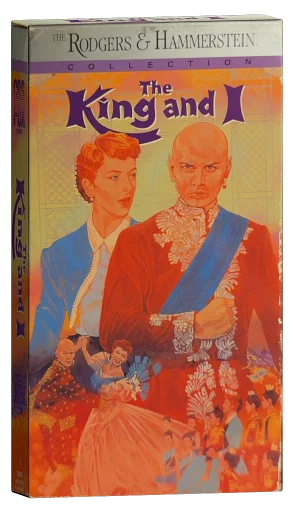 The King and I VHS, CBS/FOX Video
