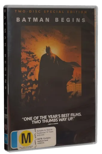 Batman Begins DVD, Warner Bros. Pictures