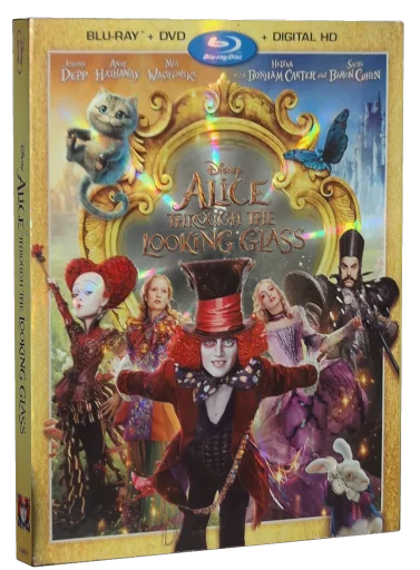 Alice Through the Looking Glass Blu-ray, Disney
