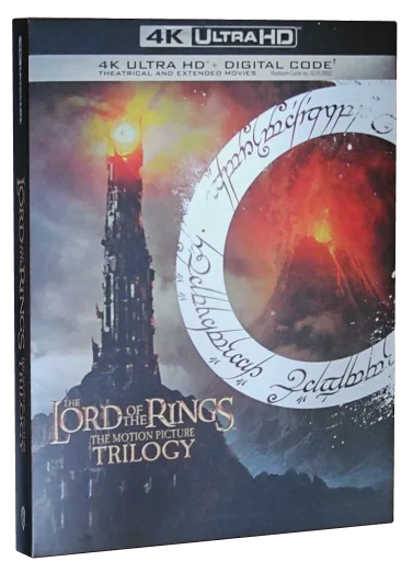 The Lord Of The Rings: The Motion Picture Trilogy Adventure New Line Cinema 4K-UHD cover