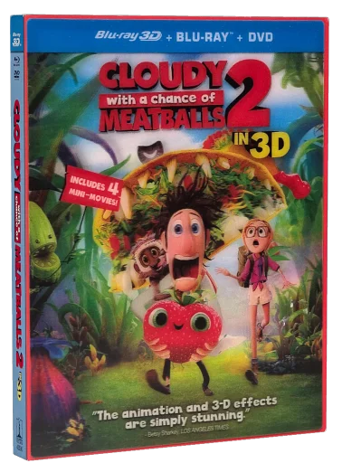 Cloudy with a Chance of Meatballs 2 Blu-ray, Sony Pictures Home Entertainment