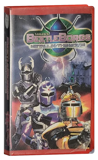 BeetleBorgs Metallix: The Movie VHS, Saban
