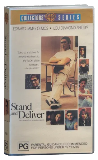 Stand and Deliver VHS, Warner Home Video