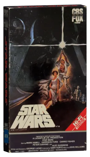 Star Wars Betamax, CBS/FOX Video