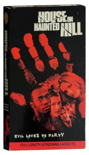 House on Haunted Hill VHS, Warner Home Video