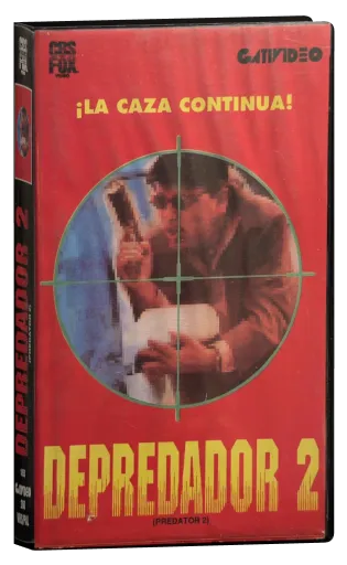 Depredador 2 VHS cover