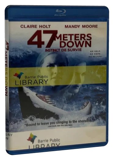 47 Meters Down Blu-ray, Entertainment Studios Motion Pictures