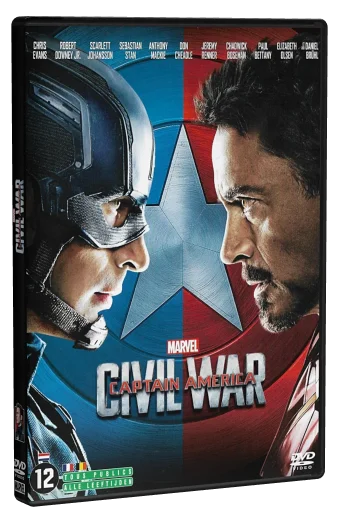 Captain America: Civil War DVD, The Walt Disney Company (Benelux) B.V.