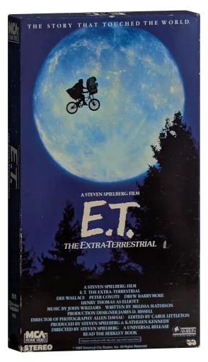 E.T. the Extra-Terrestrial VHS, MCA Home Video