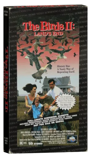 The Birds II: Land's End VHS, MCA Home Video