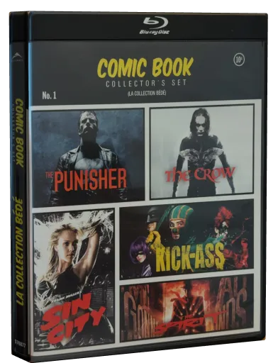 Comic Book Collector's Set Blu-ray cover