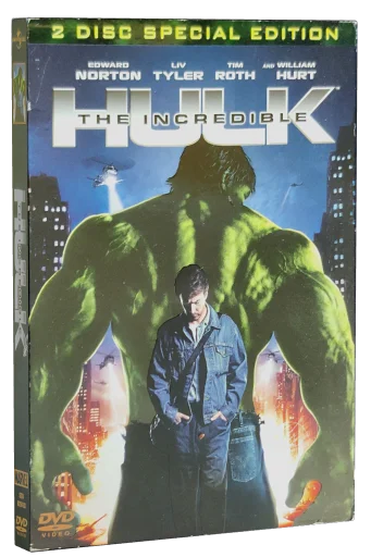 The Incredible Hulk DVD, Universal