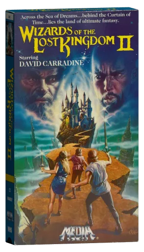 Wizards of the Lost Kingdom II VHS, HGV Video Productions