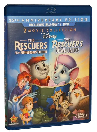The Rescuers Blu-ray cover