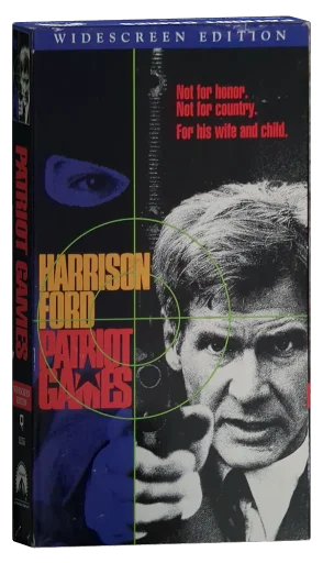 Patriot Games VHS, Paramount Pictures