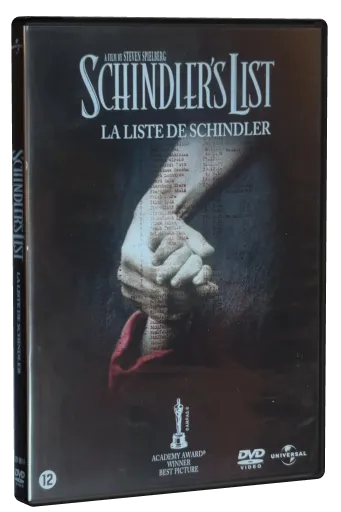 Schindler's List DVD, Universal Studios Home Video
