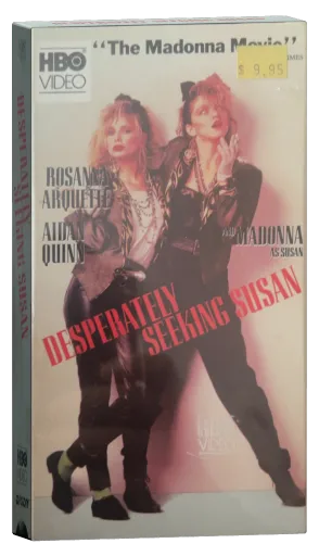 Desperately Seeking Susan VHS, HBO Video