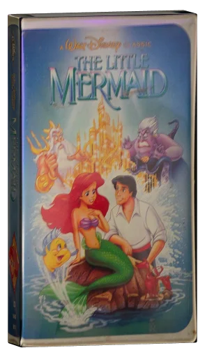 The Little Mermaid VHS, Walt Disney Home Video