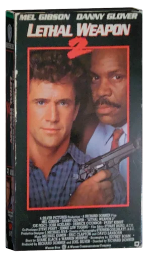 Lethal Weapon 2 VHS, Warner Home Video