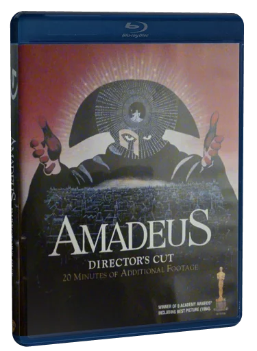 Amadeus Blu-ray, Warner Home Video