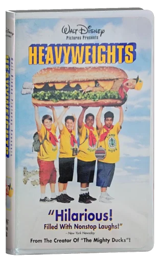 Heavyweights VHS, Walt Disney Home Video