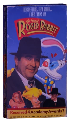 Who Framed Roger Rabbit VHS, Touchstone Home Video