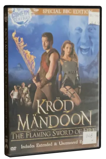 Krod Mandoon and the Flaming Sword of Fire DVD cover