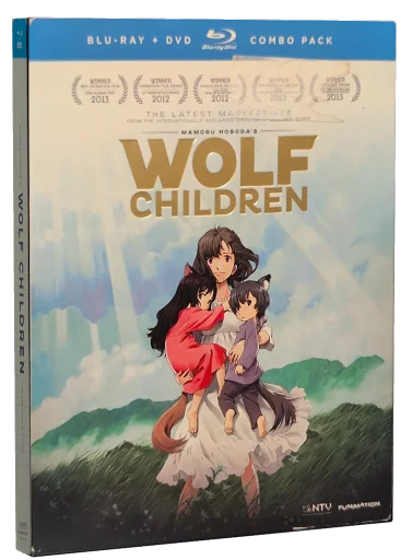 Wolf Children Blu-ray cover