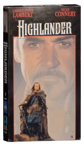 Highlander VHS, Republic Pictures Home Video