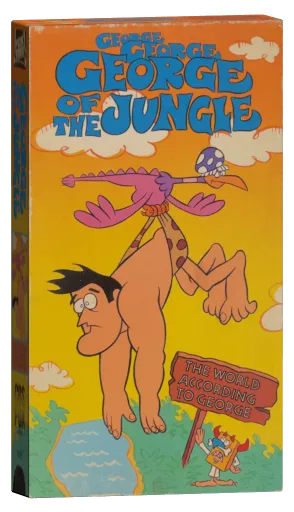 George of the Jungle VHS, CBS/FOX Video