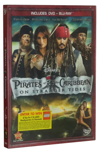 Pirates of the Caribbean: On Stranger Tides DVD, Walt Disney Studios Home Entertainment