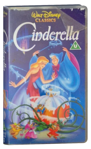 Cinderella VHS, Buena Vista Home Video