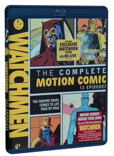 Watchmen: Motion Comic Blu-ray, Warner Home Video