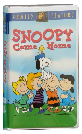 Snoopy, Come Home VHS, 20th Century Fox Home Entertainment