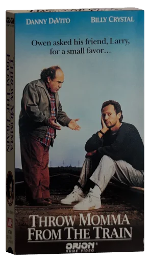 Throw Momma from the Train VHS, Orion Home Video