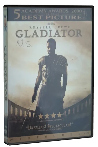 Gladiator DVD, DreamWorks