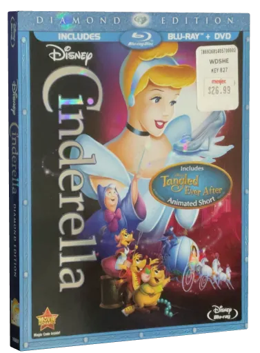 Cinderella Blu-ray, Disney