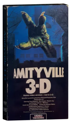 Amityville 3-D VHS, Video Treasures