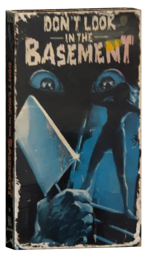Don't Look in the Basement VHS cover