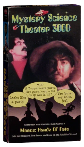 Mystery Science Theater 3000 VHS, Rhino Home Video