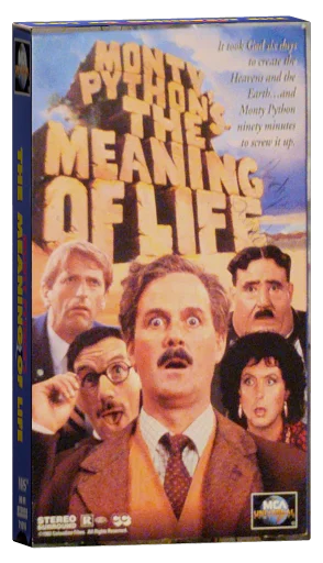 Monty Python's The Meaning of Life VHS, MCA Universal