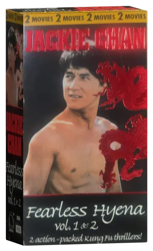 Fearless Hyena VHS cover